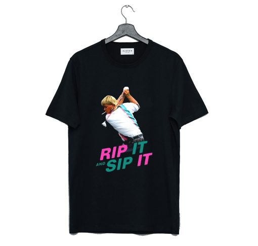 John Daly Rip It And Sip It T Shirt