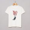 Kid Girl Swing Bird Freedom Balloon Banksy Street Art T-Shirt