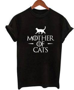 Mother Of Cats T-Shirt Black