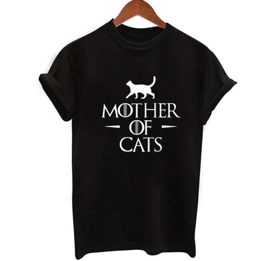 Mother Of Cats T-Shirt Black