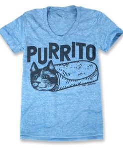 Purrito mexican food T-Shirt