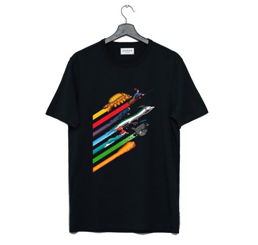 Rainbow Studio Ghibli T-Shirt