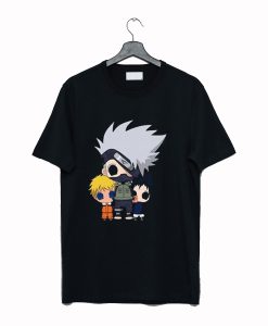 Anime Chibi Kakashi Naruto Sasuke t-shirt