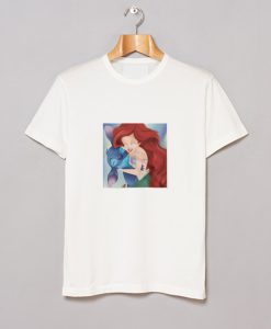 Ariel and Stitch Hugging T-Shirt