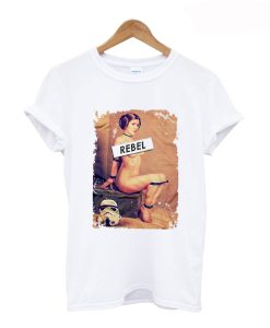 Princess Leia in bondage REBEL Star Wars T-Shirt