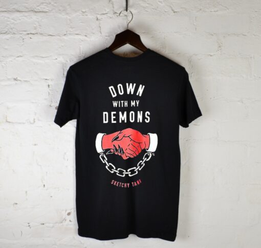 Lurking Class By Sketchy Tank Redrum Down With My Demons T Shirt