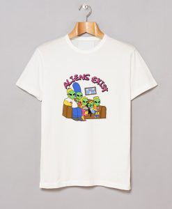 The Simpsons Aliens Exist T-Shirt