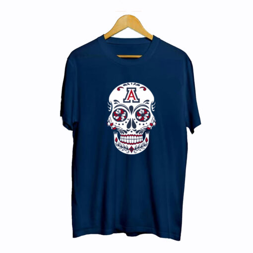 Sugar Skull University of Arizona T Shirt