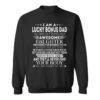 Lucky Bonus Dad From Awesome Daughter Father's Day Sweatshirt