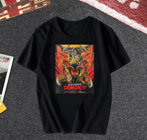 Black Mirror Demon 79 T Shirt thd