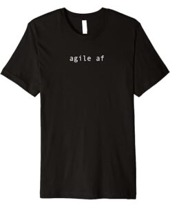 agile af t-shirt thd